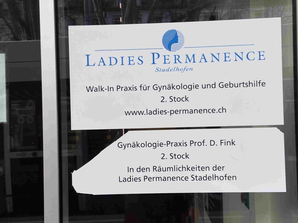 Schild Ladies Permanence