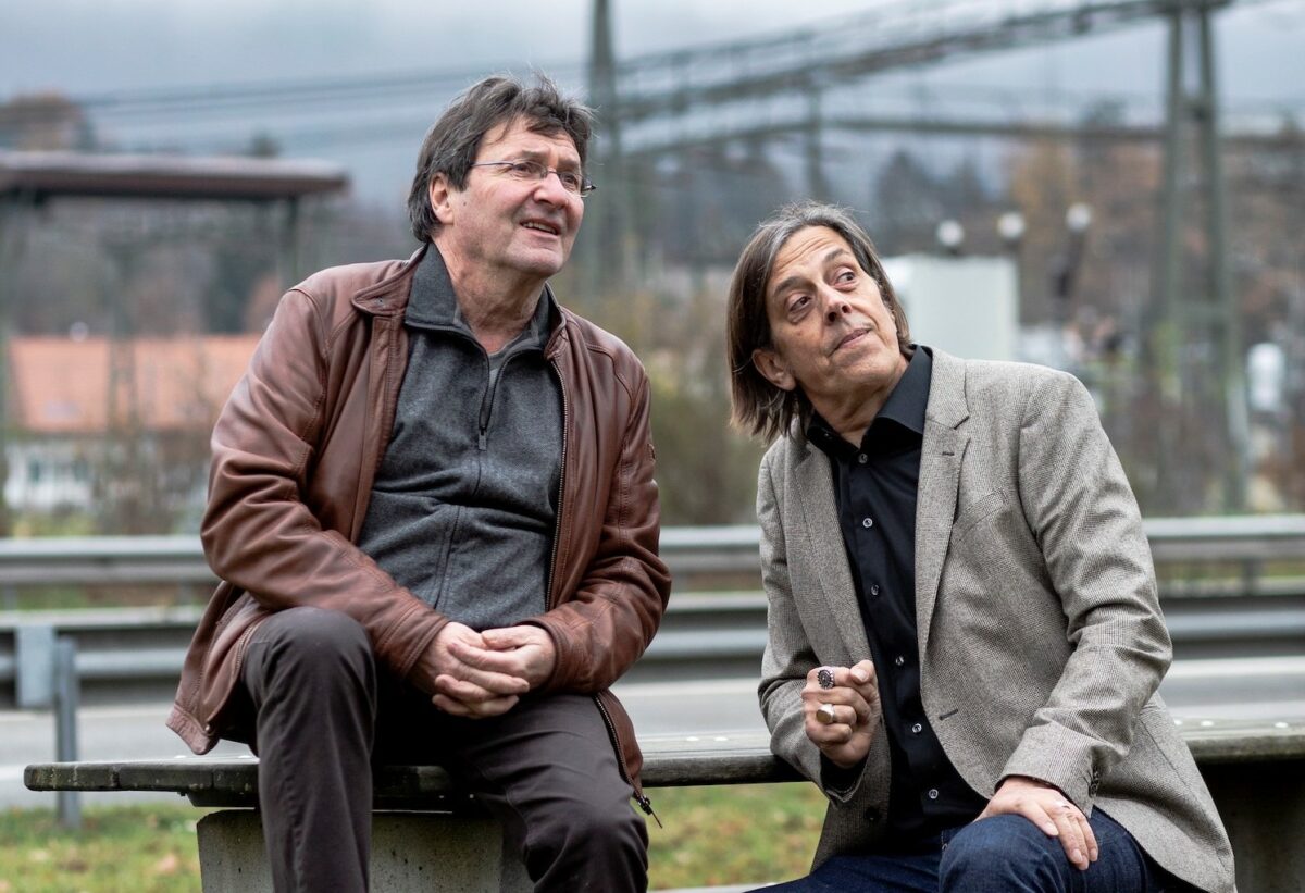 Max Lässer und Pedro Lenz