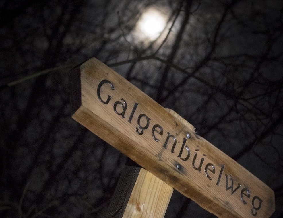 Wegschild Galgenbüel