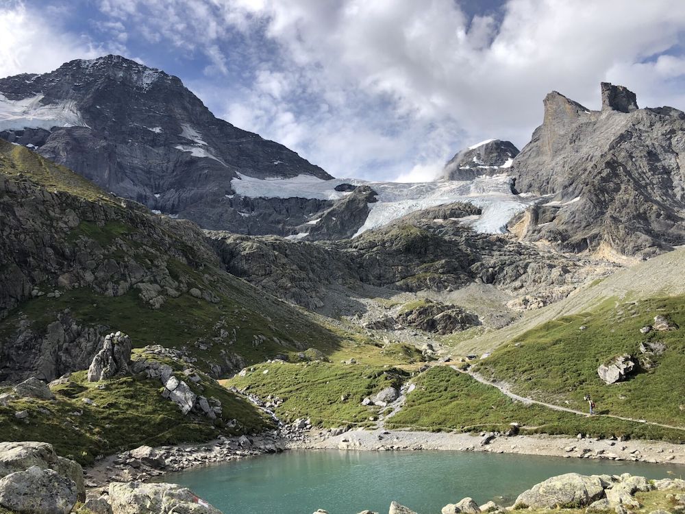 Oberhornsee unter dem Dominator Breithorn