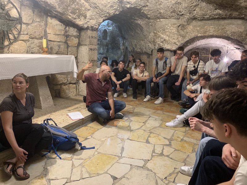 Besuch in der Geburtskirche Bethlehem