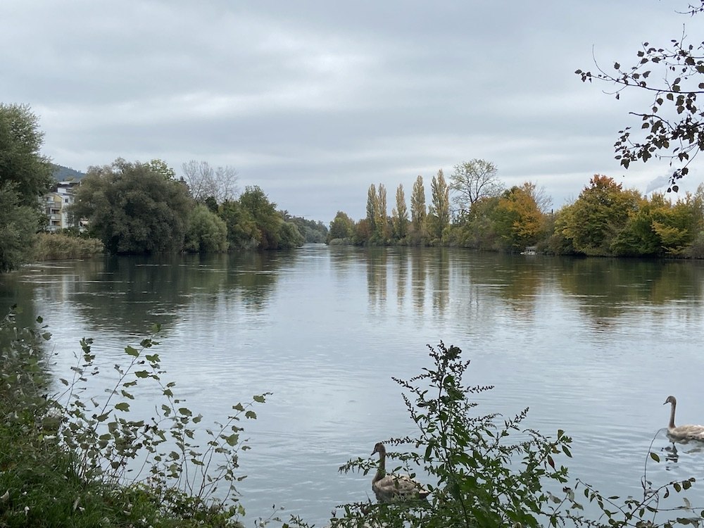 Wunderschöne Flusslandschaft