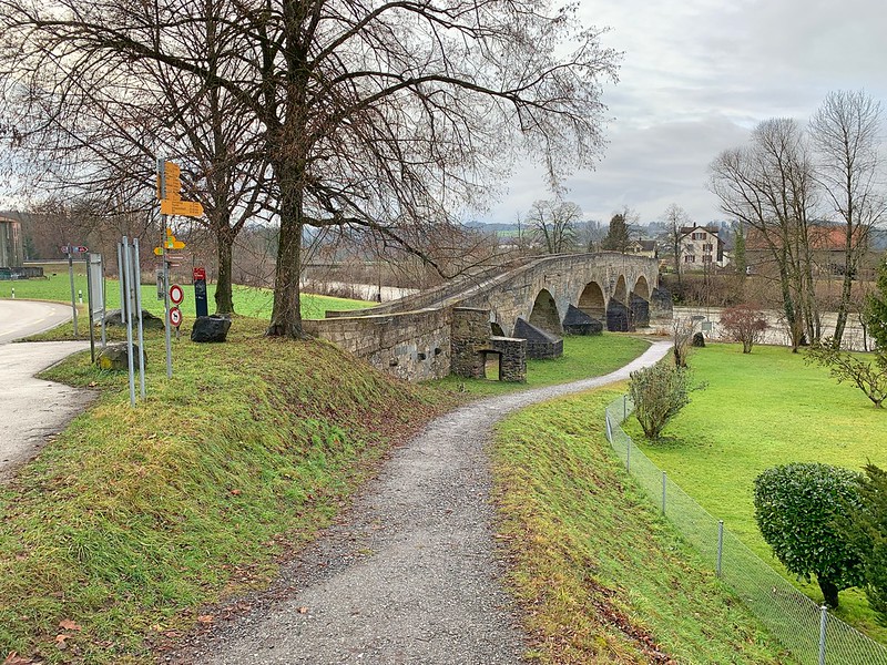 Die krumme Brücke von Bischofszell
