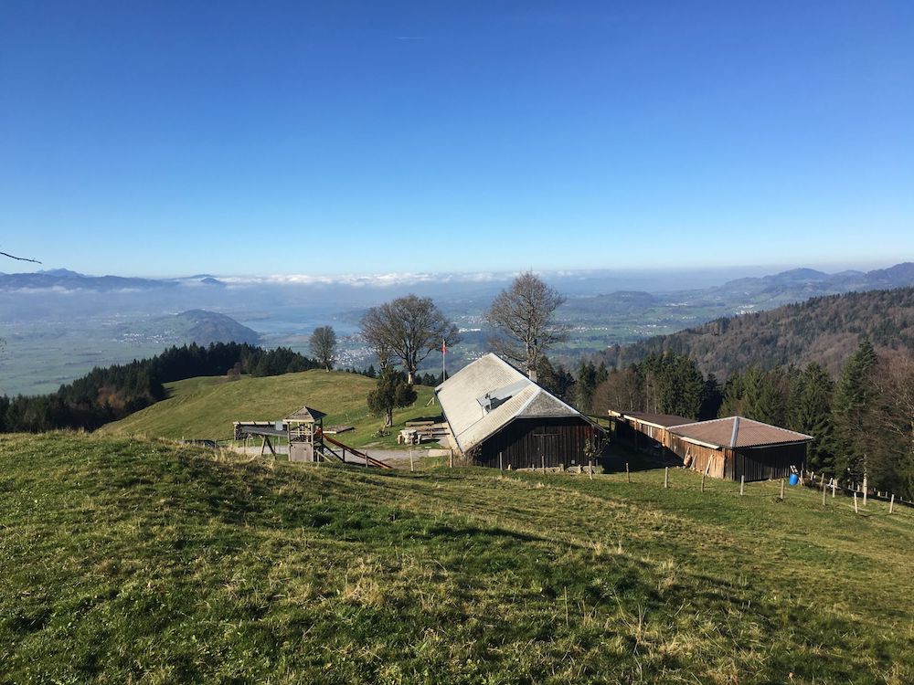 Herbstfrieden am 31. Oktober auf der Alp Wielesch