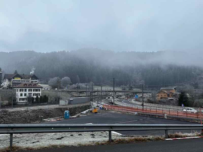 Bahnhof von Biberbrugg