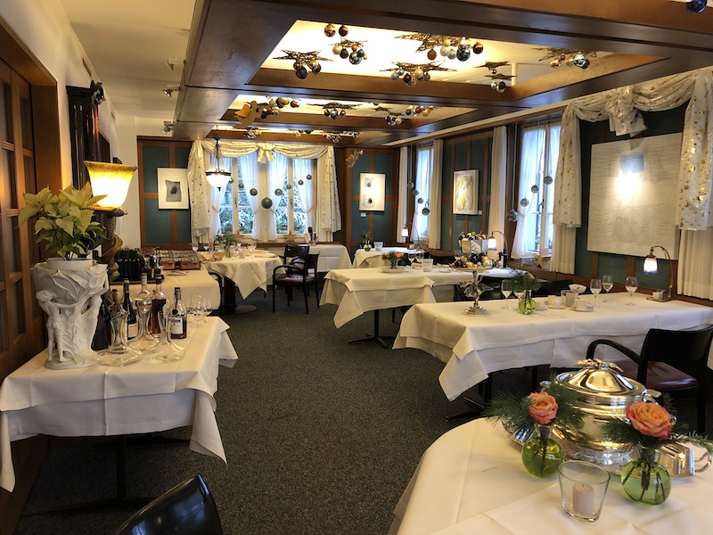 Kleiner Saal des Reataurant Höchi