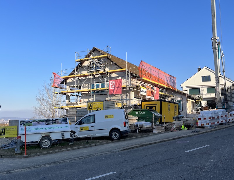 Totalsanierung Wohnhaus in Zollikon durch «BAUS baut»