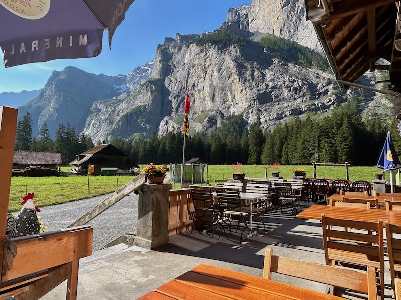 Terrasse mit Aussicht