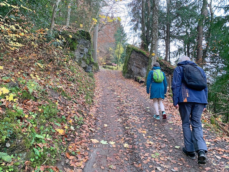 Gefallene Blätter, die irgendwie nach Zimt riechen