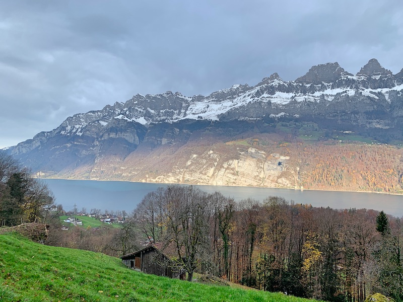 Die Churfirsten: aufgereiht wie Schmucksteine an einer Schnur