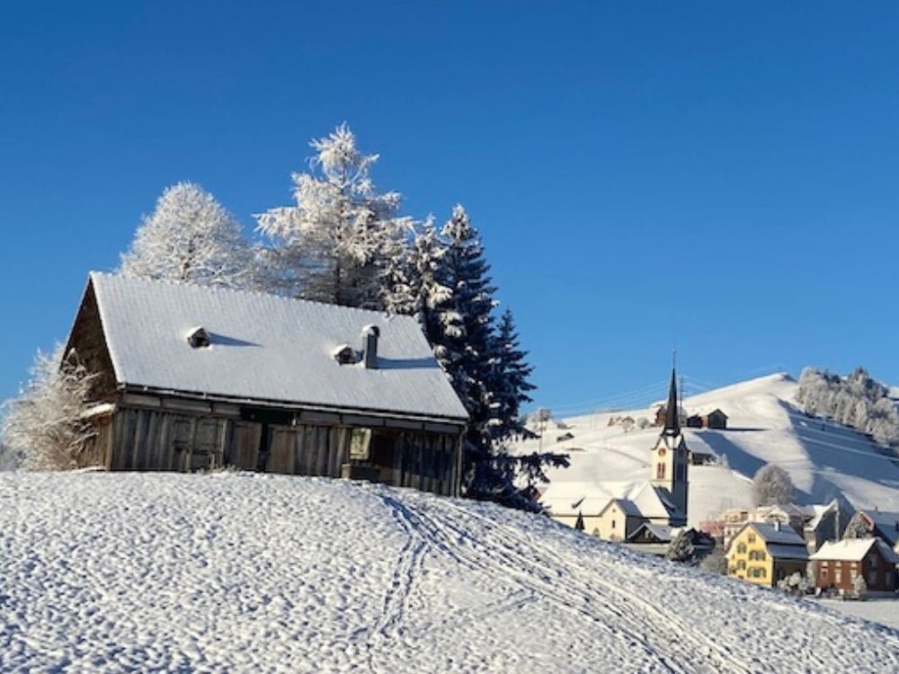 Gonten Winterlandschaft