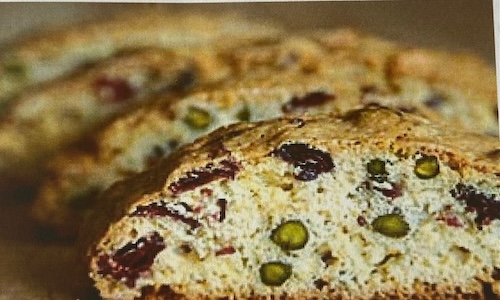 Biscotti-Pistazien-Cranberries