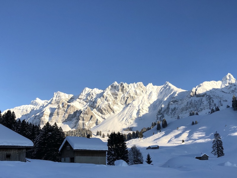 Traumhafte Bergkulisse