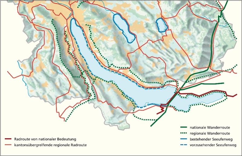 Seeuferweg gemäss Richtplan