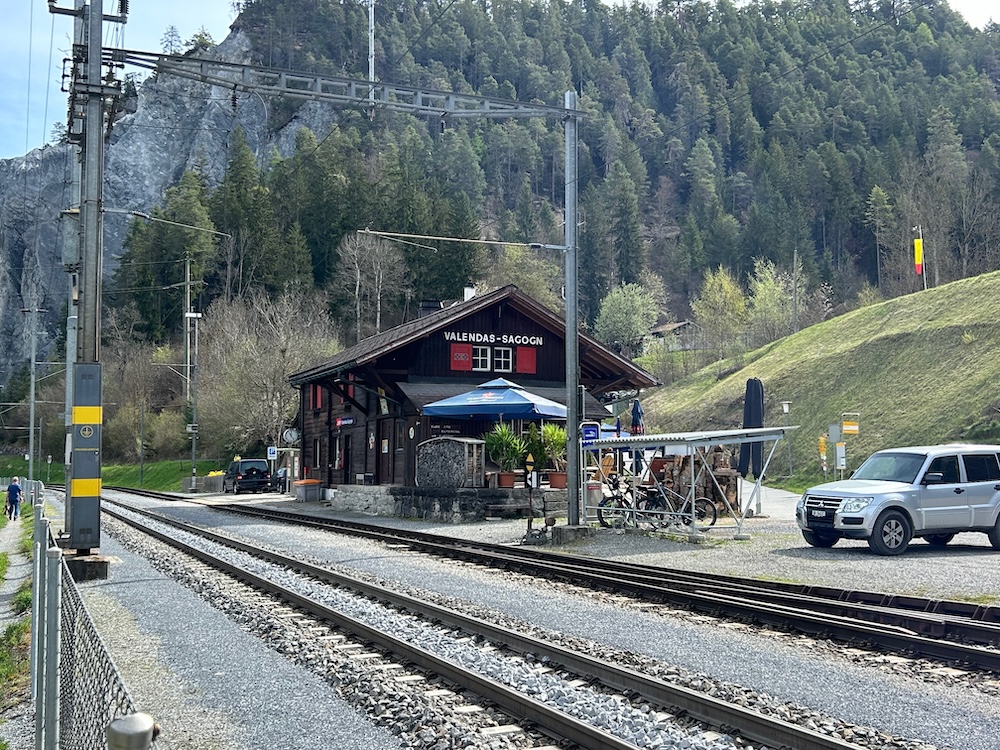 Bahnhof von Valendas-Sagogn