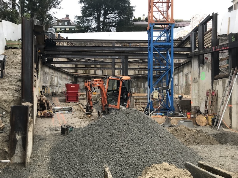Baustelle Häuser «Riva»