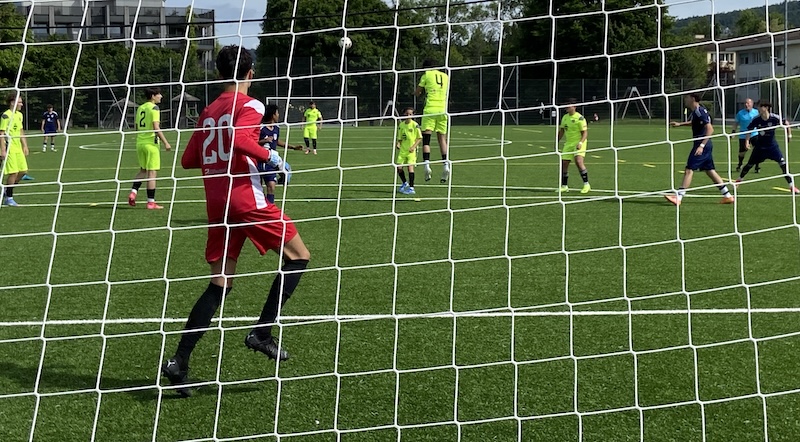 Fussballplatz Riet: Spiel der C-Junioren (Foto: ZN)