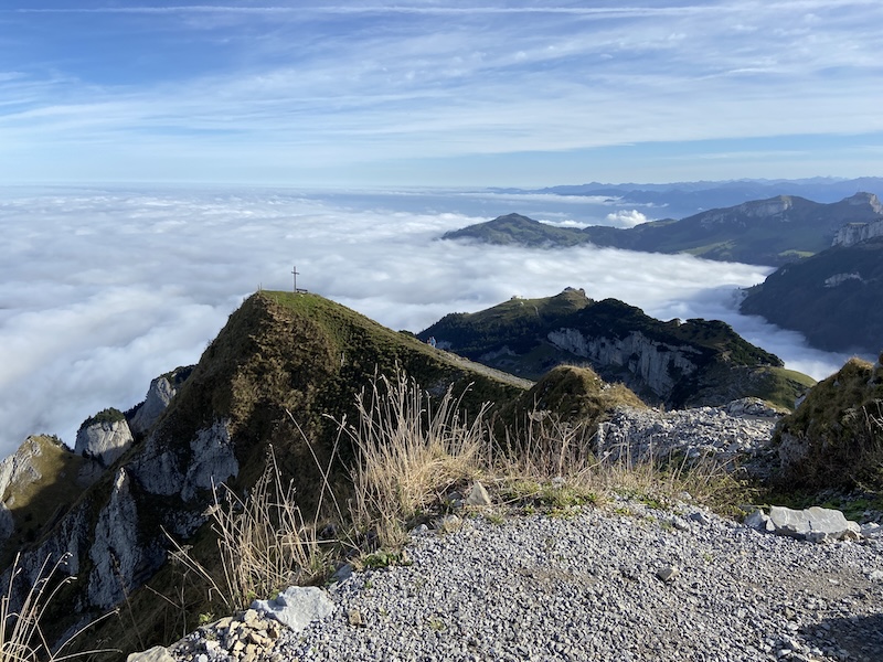 Das Nebelmeer vom Schäfler aus gesehen