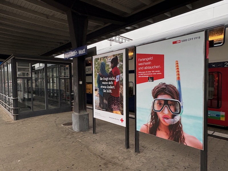 1 Trotz des Regens: Eine Taucherbrille scheint mir doch etwas übertrieben