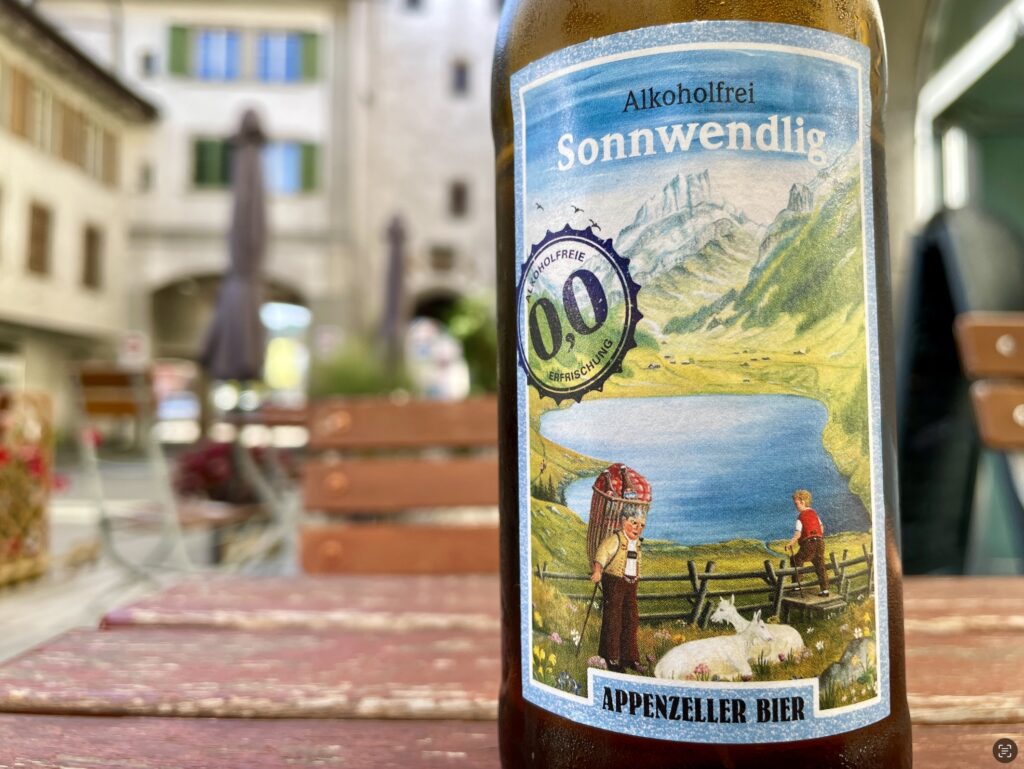 … und einem feinen Schlussbier im «Löwen»