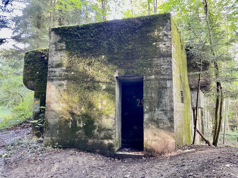 Bunker aus Kriegszeiten – ein Ungetüm