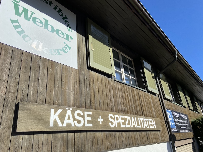 Comestibles Weber auf dem Zollikerberg (Foto: ZN)