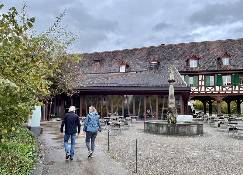 Kartause Ittingen, noch zwanzig Meter bis zum Restaurant