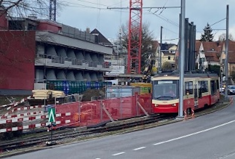 Baustelle Station Waldburg (Fotos: ZN)