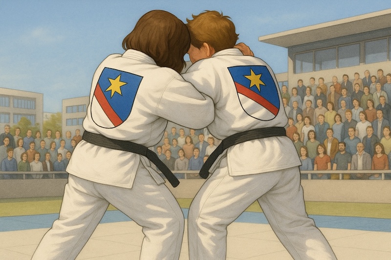 Wer ringt im Wahlkampf wen nieder?