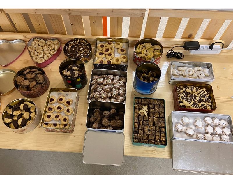 Die ganze Bescherung mit 15 Sorten auf einen Blick (Fotos: ZN)