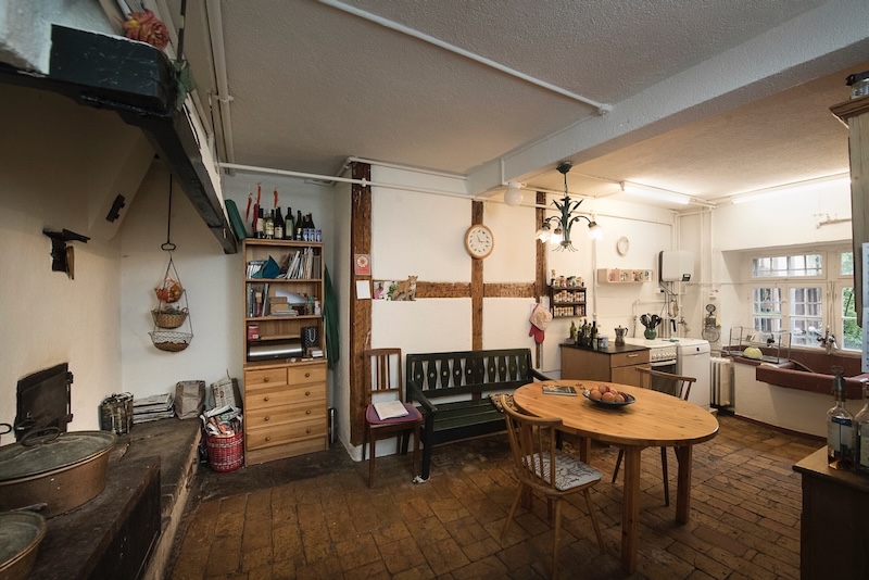 Die einst wohnliche Küche…