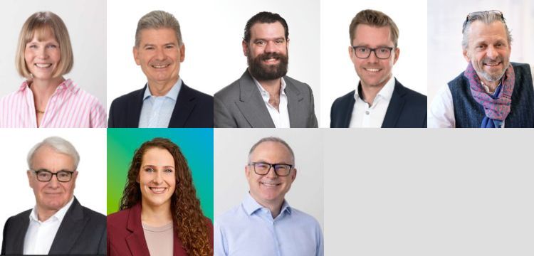 Die 8 Kandidierenden für die Rechnungs- und Geschäftsprüfungskommission RGPK