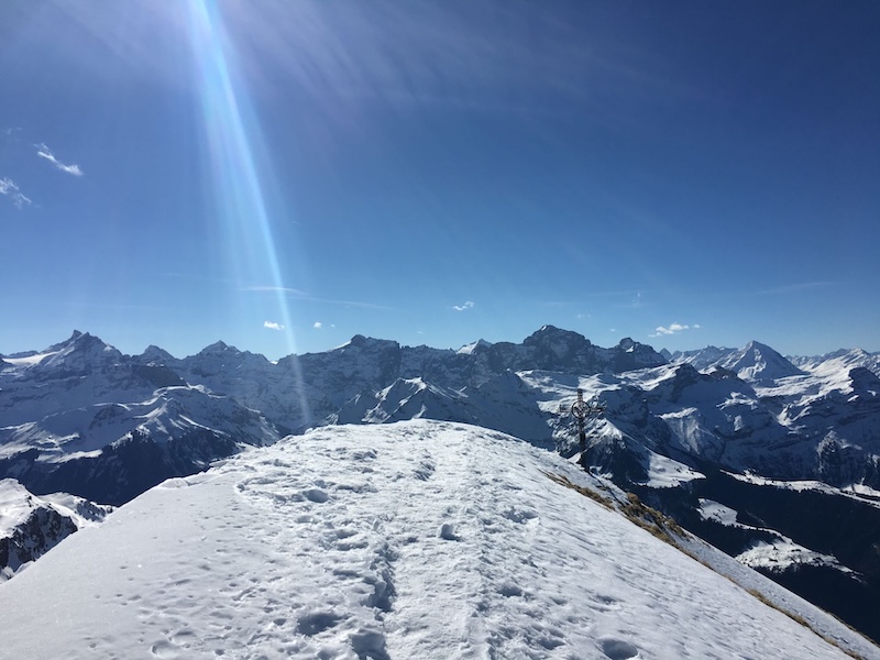Gipfelglück mit Windgällenkette