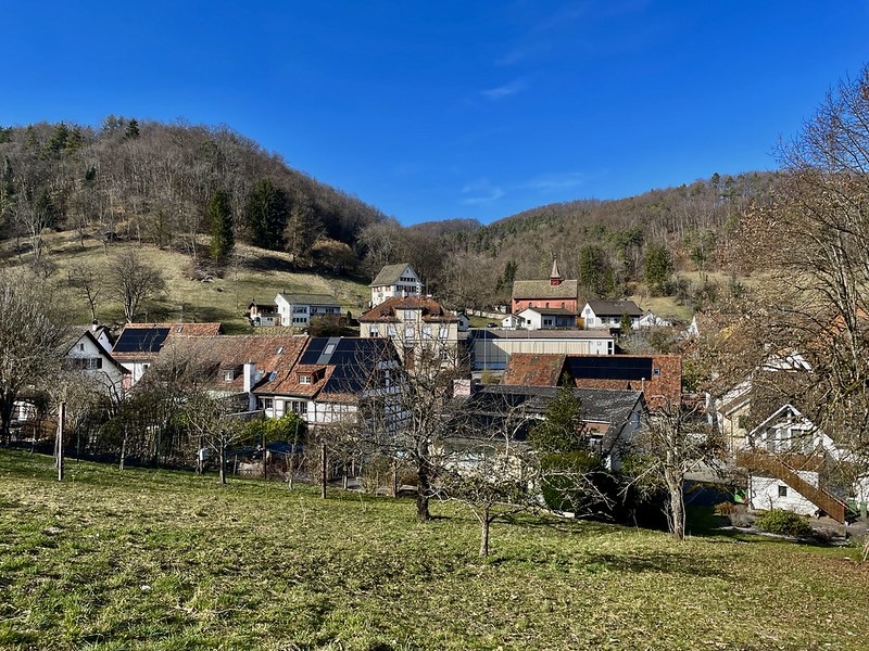 Das reizende Hemmental, mittlerweile in Schaffhausen eingemeindet
