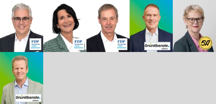 Gewählt: Dümmler, Sieger, Müller, Selz, Fischer, Stern