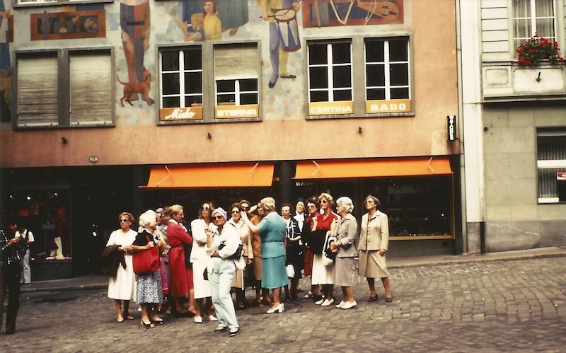 Ausflug des Frauenvereins nach Luzern 1980