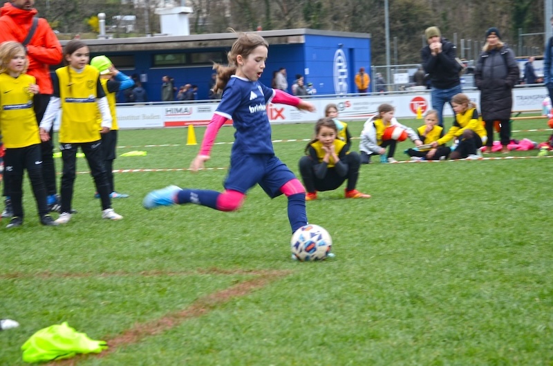 Clara A. beim Penaltyschiessen (natürlich getroffen)