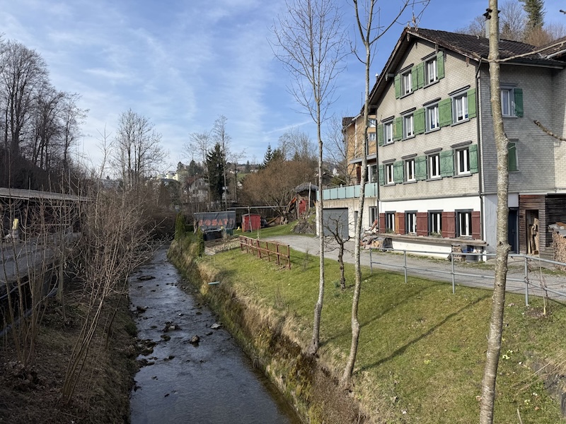 In den Aussenquartieren von Herisau