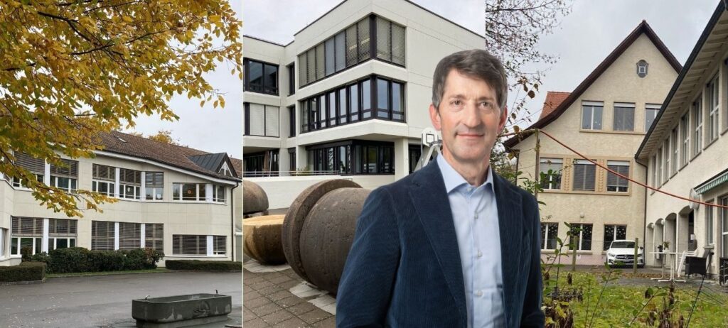 Verantwortlich für drei Schulhäuser: David Sarasin